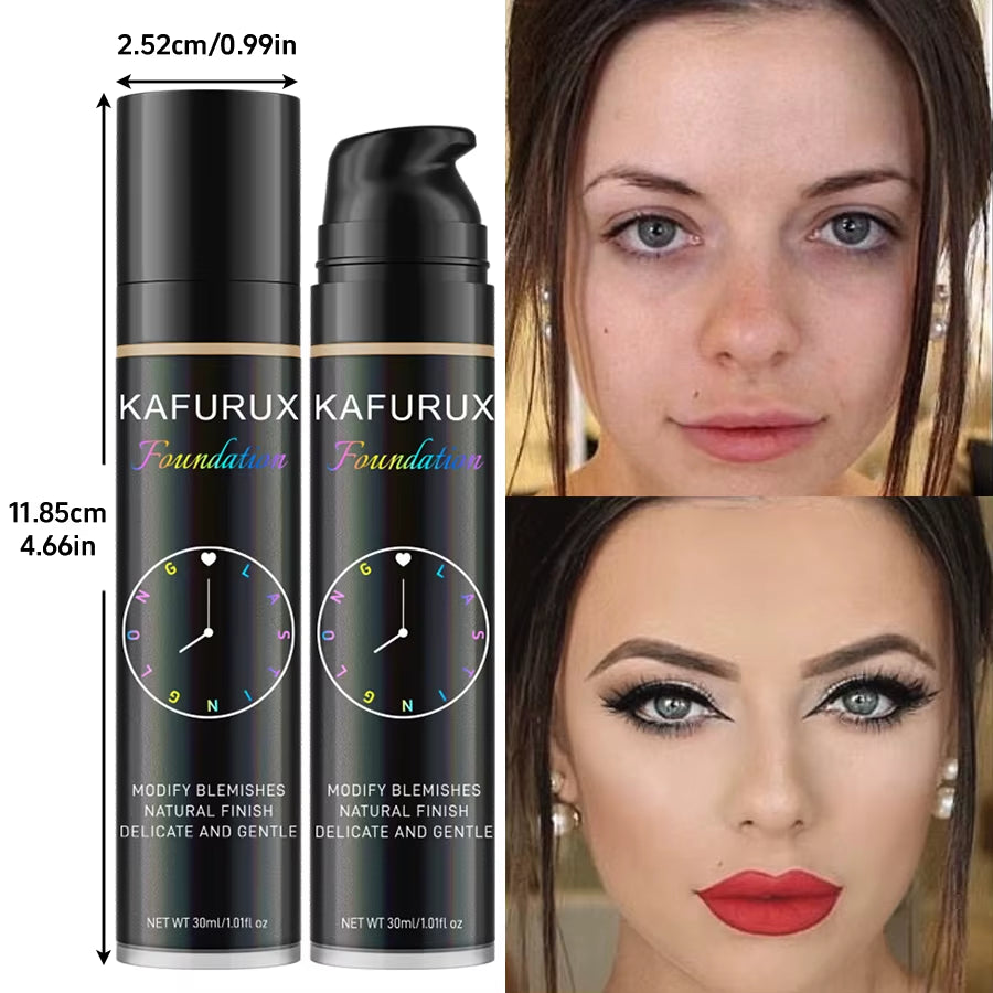 Liquid Foundation Korean Makeup-8 Colors Shade Full Coverage Concealer 