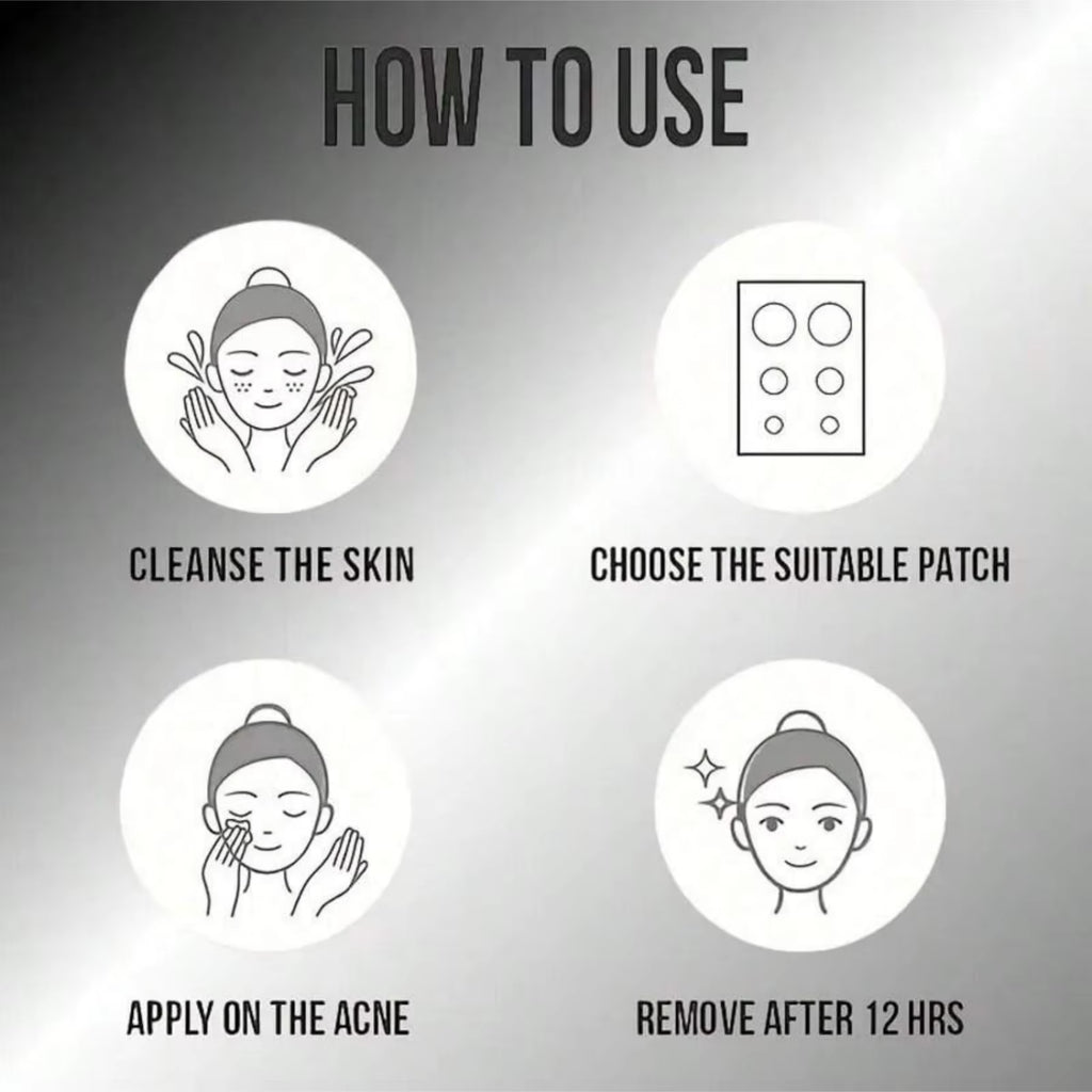 Revolutionary 600 Pimple Patches - Stylish, Waterproof Anti-Acne Solution Inspired by Celebrities | Limited Edition Black Star