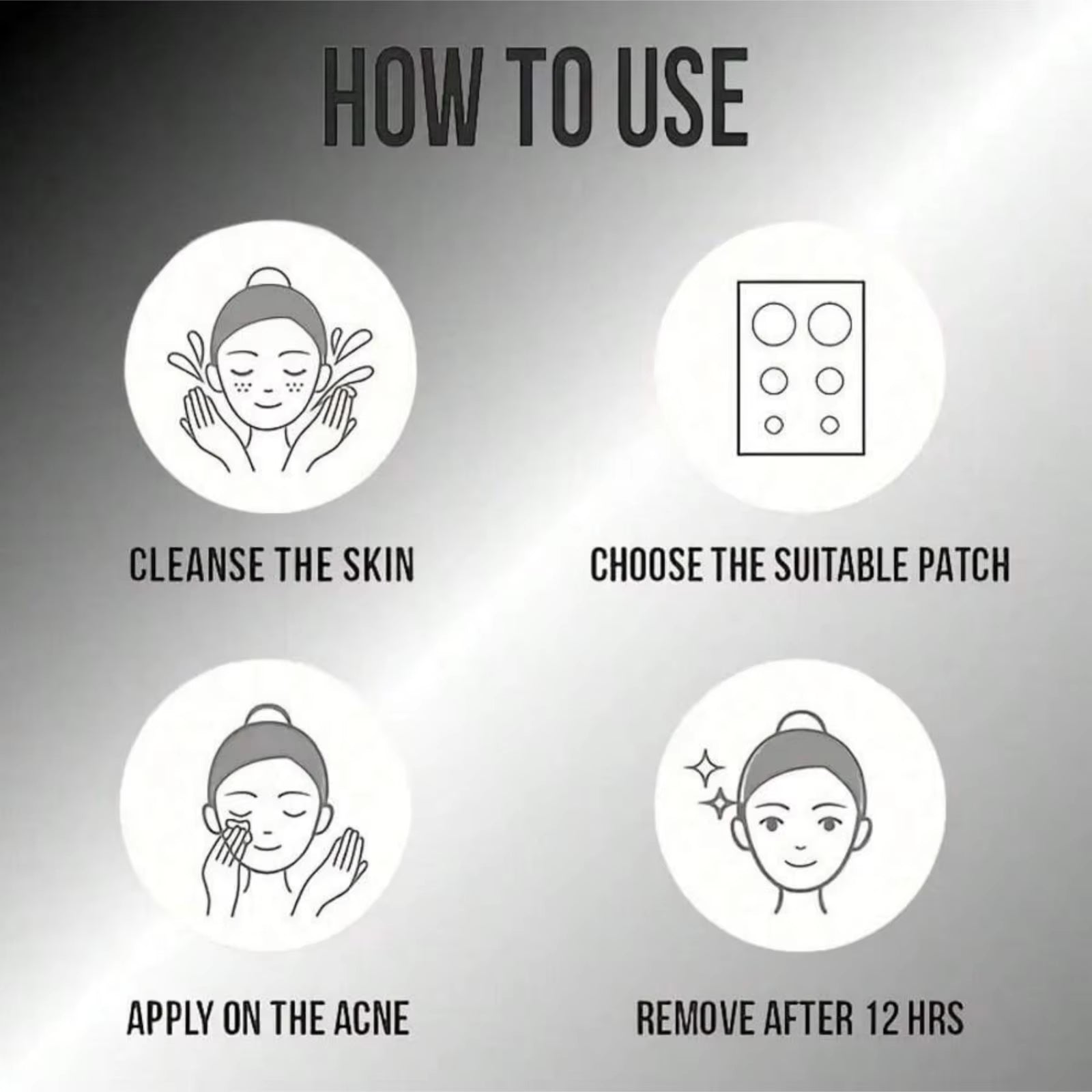 Revolutionary 600 Pimple Patches - Stylish, Waterproof Anti-Acne Solution Inspired by Celebrities | Limited Edition Black Star