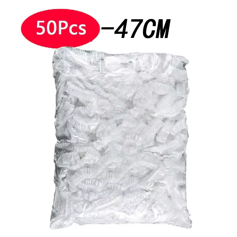 Eco-Friendly Disposable Food Covers - Stretchable Saran Wrap for Fresh Fruit & Vegetable Storage