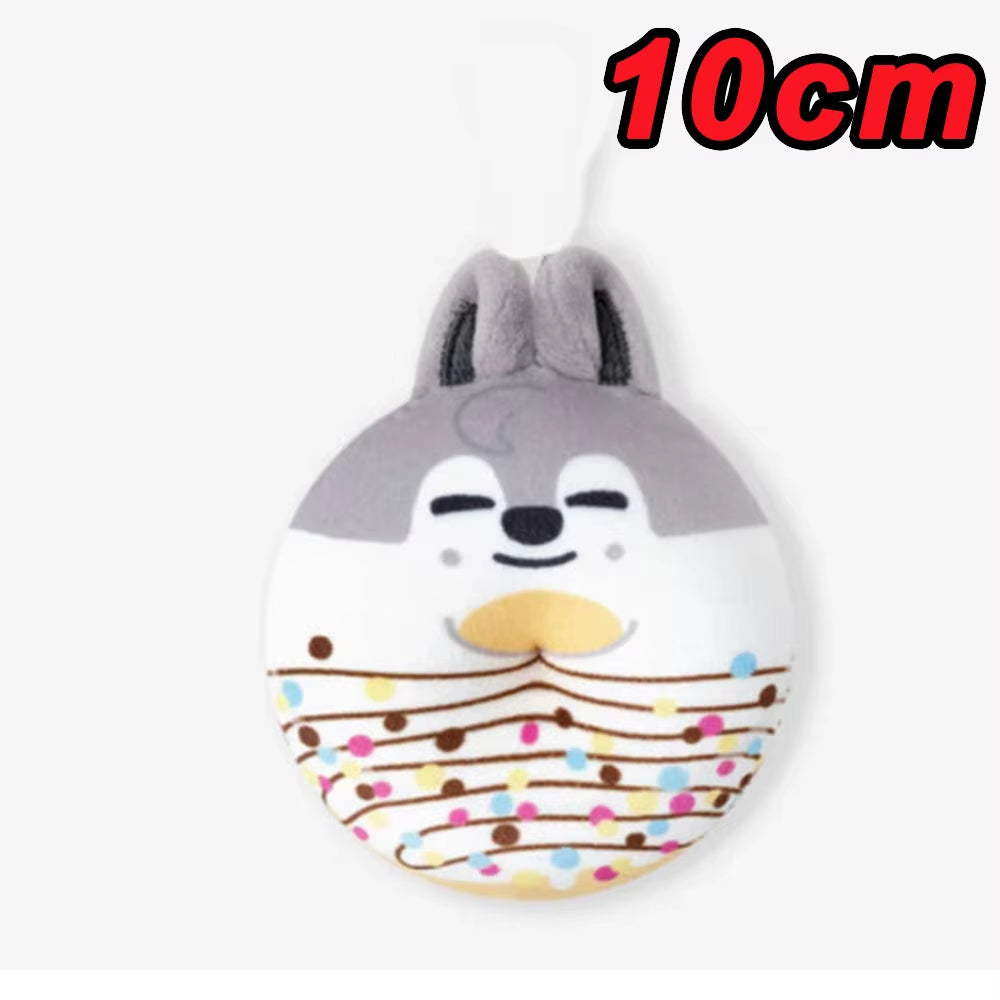 KPOP Stray Kids Plush Keychain Felix Hyunjin Jisung Pendant