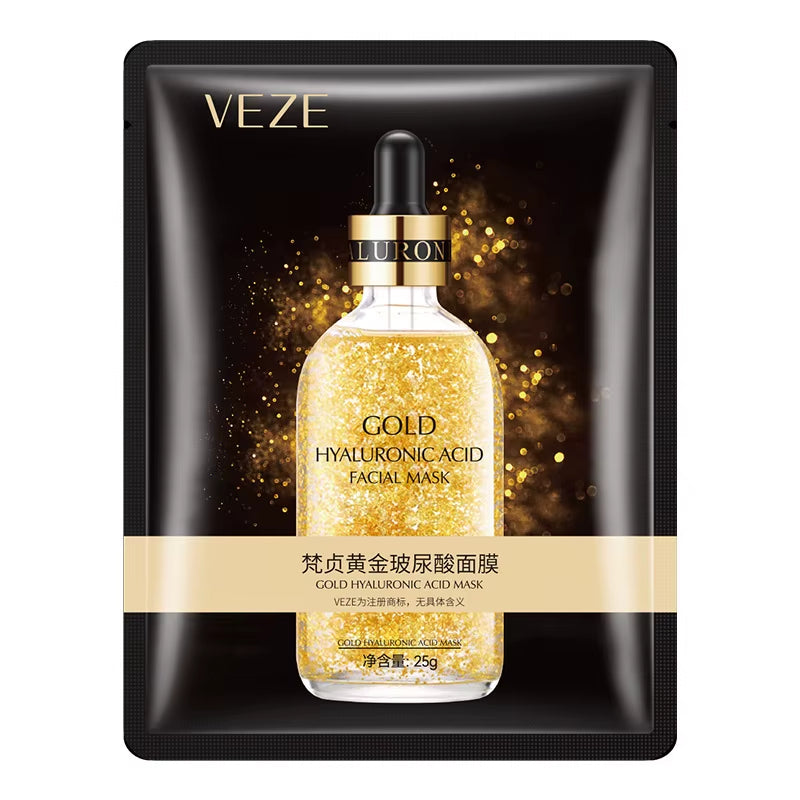 20Pcs Hyaluronic Collagen Face Mask Firming Moisturizing Sheet