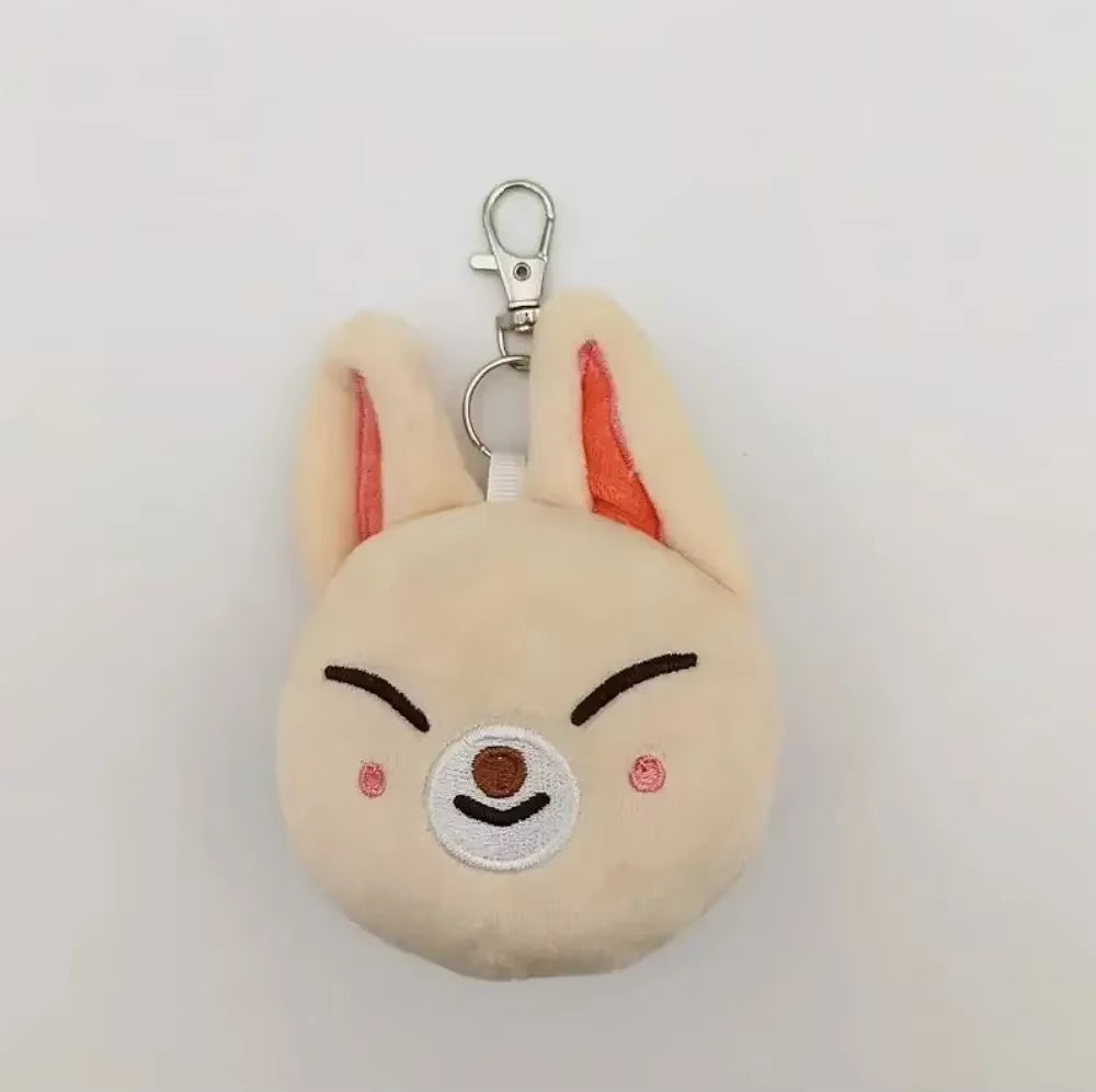 KPOP Stray Kids Plush Keychain Felix Hyunjin Jisung Pendant