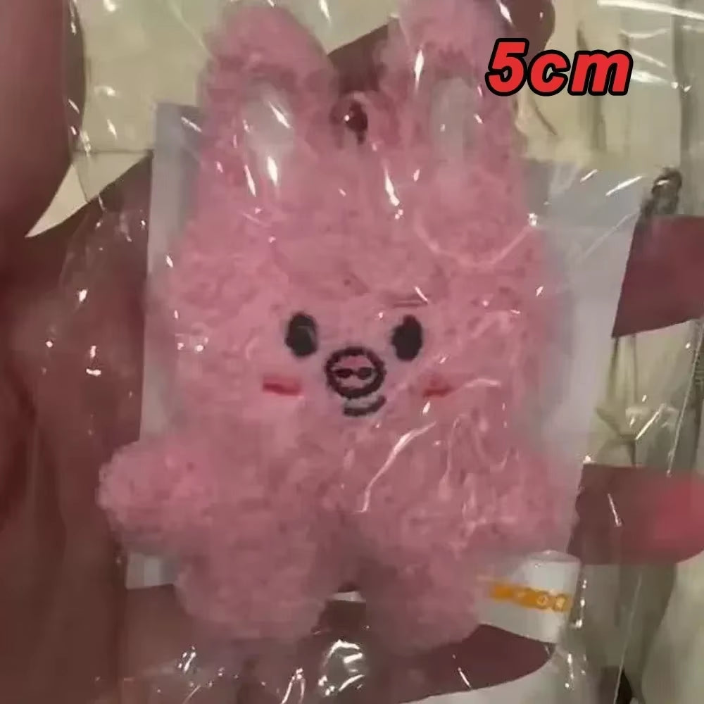 KPOP Stray Kids Plush Keychain Felix Hyunjin Jisung Pendant