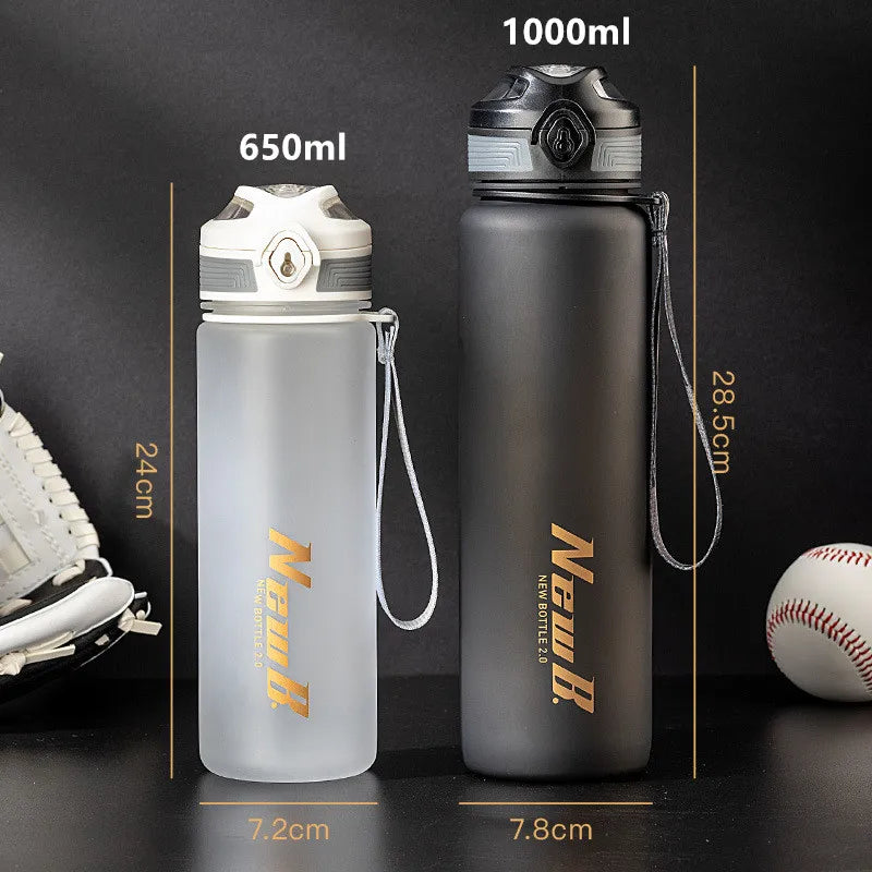 High-Quality Eco-Friendly Tritan Sport Water Bottles - Available in 650ml, 1000ml, & 1500ml for Cycling, Climbing, Gym, and Fitness