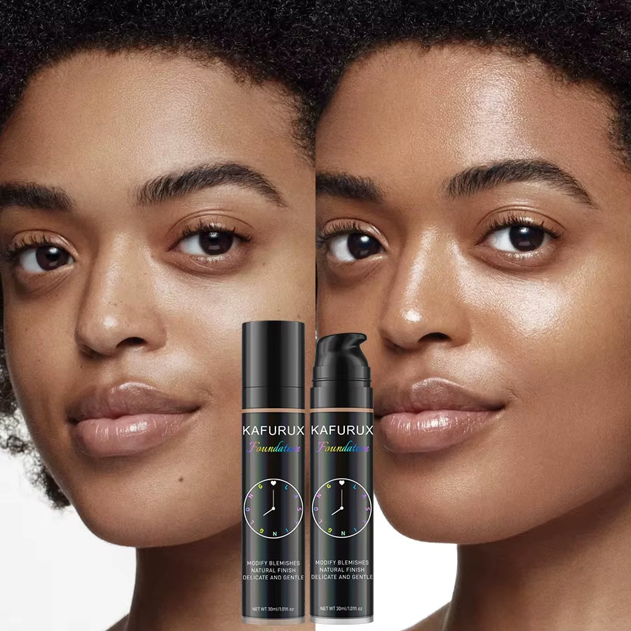 Liquid Foundation Korean Makeup-8 Colors Shade Full Coverage Concealer 