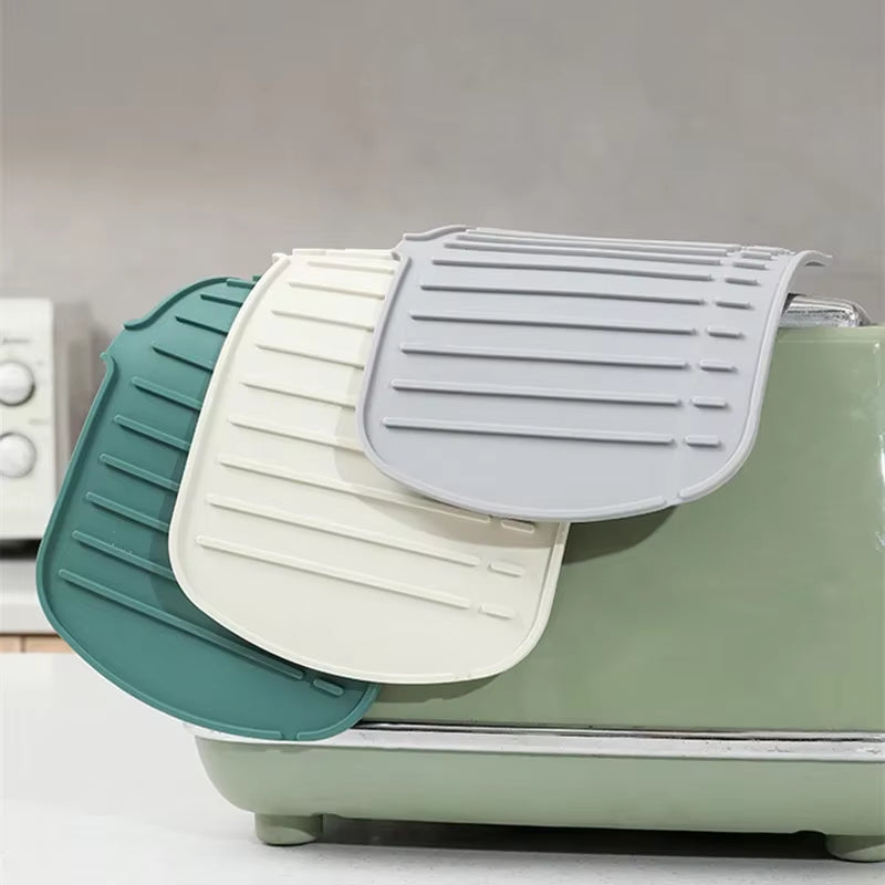 Silicone Faucet Mat - Waterproof Splash Pad for Kitchen & Bathroom Sink Protection