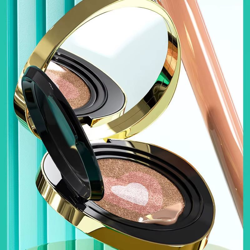 Korean Air Cushion BB CC Cream 3in1 Foundation Concealer Set