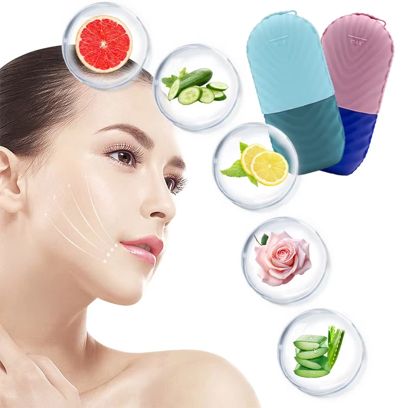 Silicone Facial Beauty Applicator Ice Massage Tool Skin Care