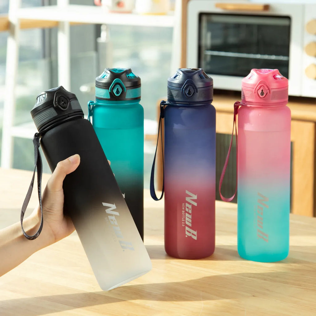 High-Quality Eco-Friendly Tritan Sport Water Bottles - Available in 650ml, 1000ml, & 1500ml for Cycling, Climbing, Gym, and Fitness