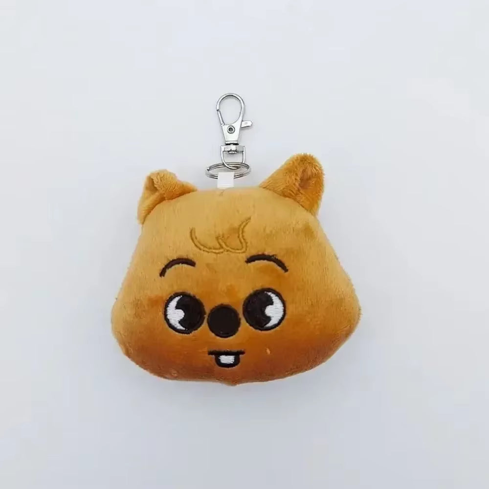 KPOP Stray Kids Plush Keychain Felix Hyunjin Jisung Pendant