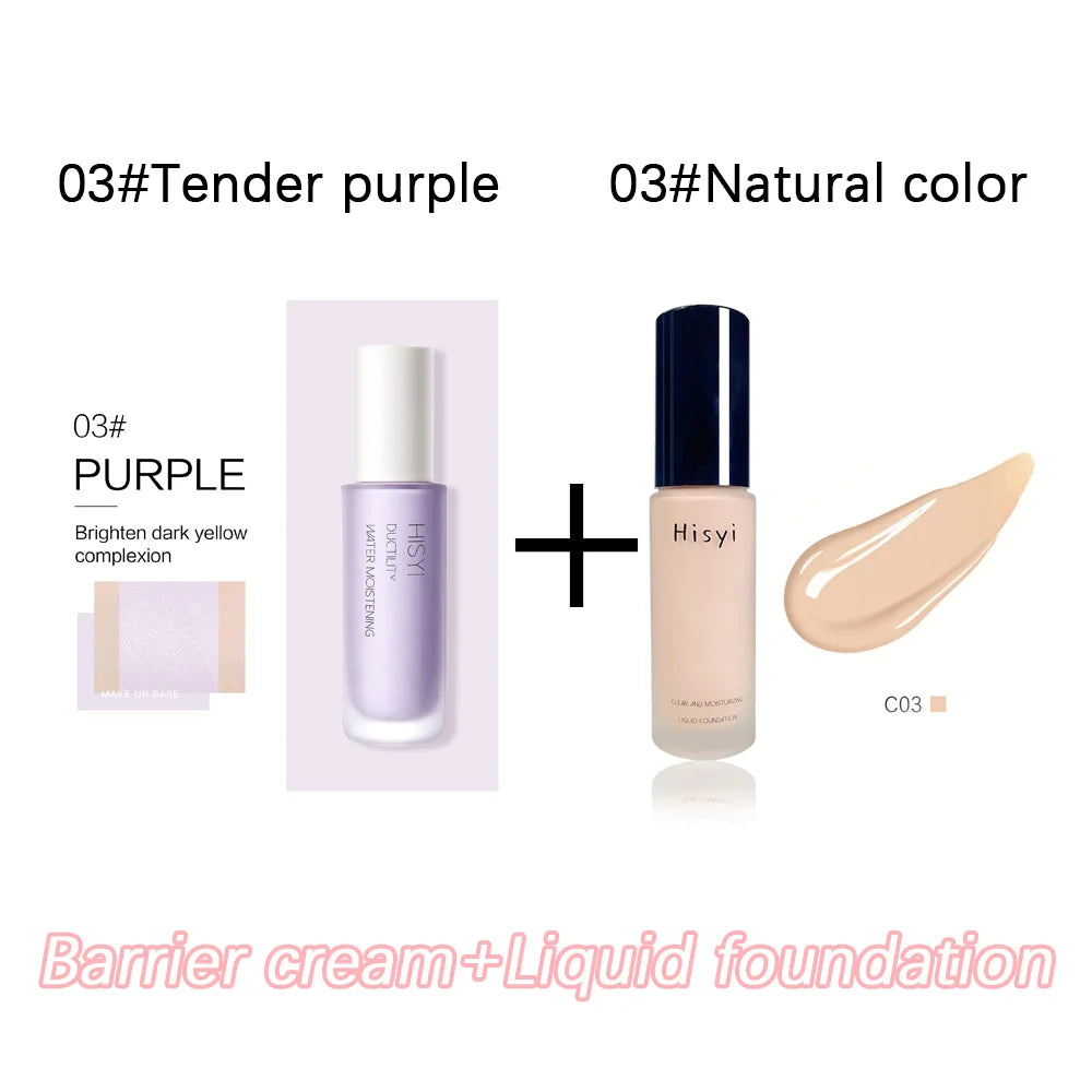 Liquid Foundation Naturally Covers Flaws without Sticking Powder
