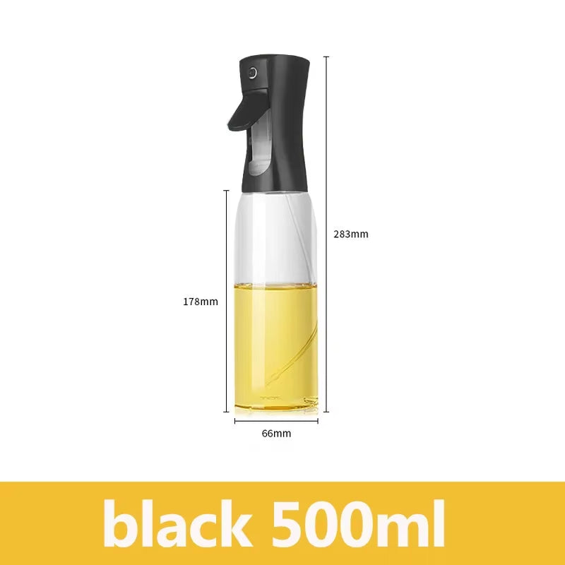 Versatile Kitchen Oil Spray Bottle - Perfect for Cooking, BBQ & Baking - Available in 200ml, 300ml, and 500ml