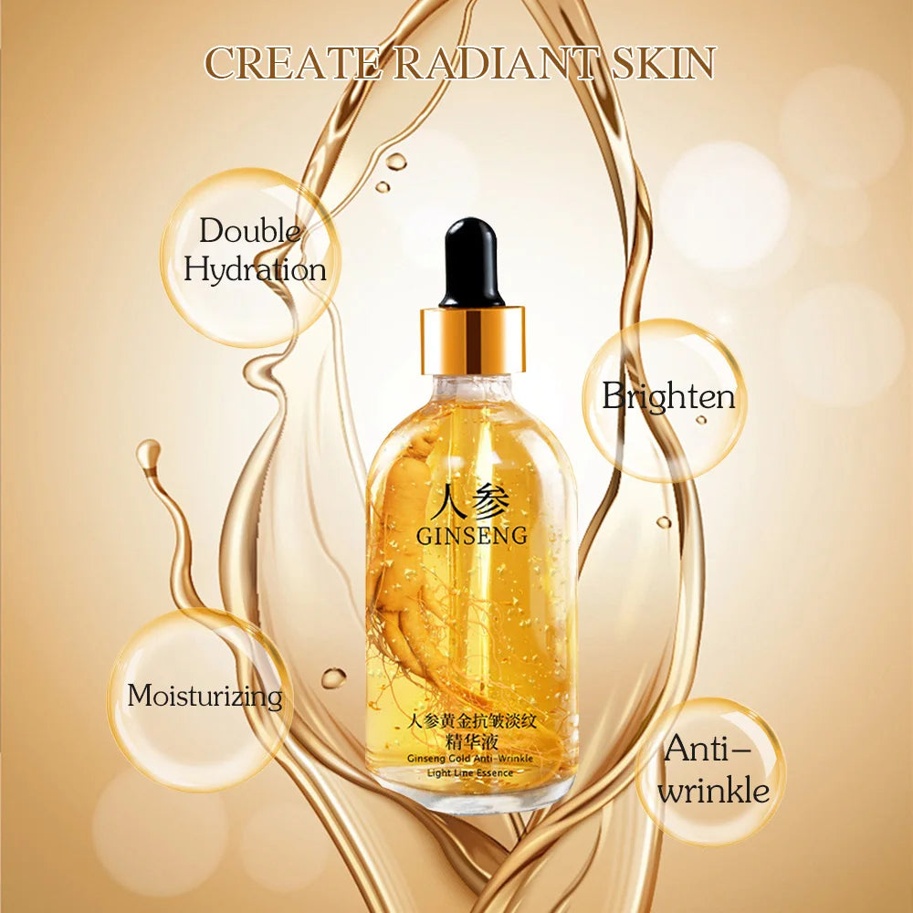 100ml 24K Gold Hyaluronic Nicotinamide Collagen Whitening Serum