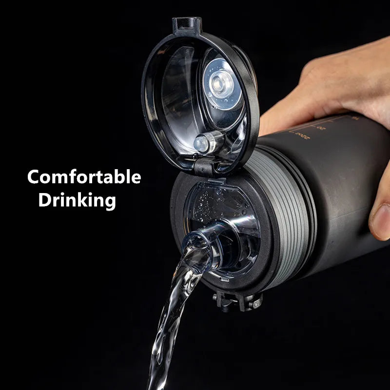 High-Quality Eco-Friendly Tritan Sport Water Bottles - Available in 650ml, 1000ml, & 1500ml for Cycling, Climbing, Gym, and Fitness