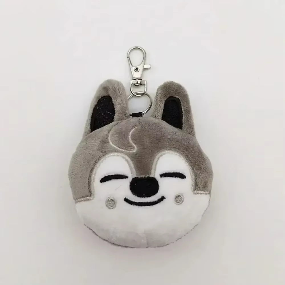 KPOP Stray Kids Plush Keychain Felix Hyunjin Jisung Pendant