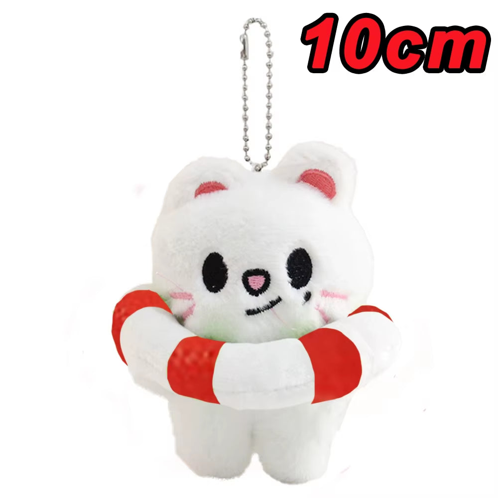 KPOP Stray Kids Plush Keychain Felix Hyunjin Jisung Pendant