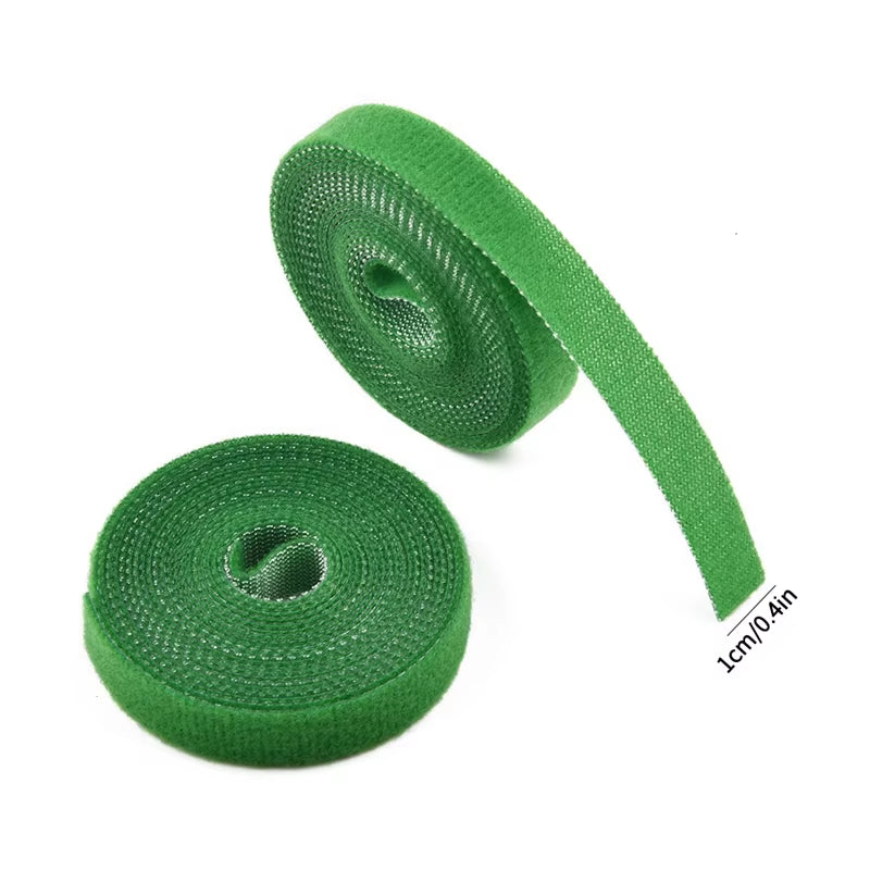 3 Rolls of Durable Green Garden Twine - Nylon Plant Ties for Support, Bamboo Cane Wrap, and Garden Accessories