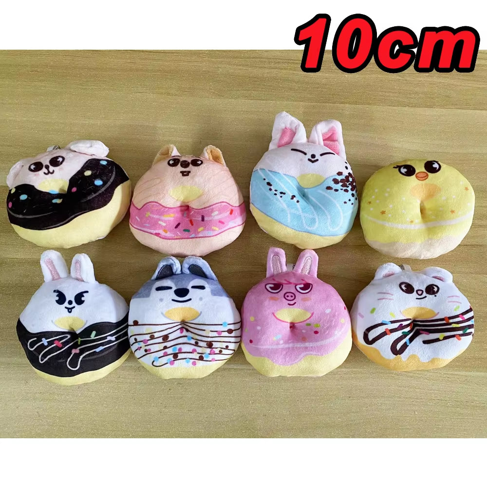 KPOP Stray Kids Plush Keychain Felix Hyunjin Jisung Pendant