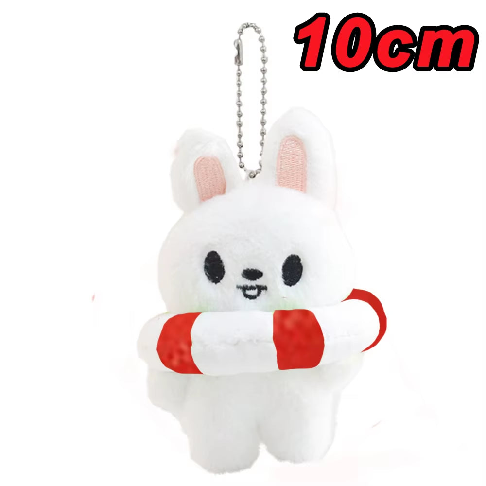 KPOP Stray Kids Plush Keychain Felix Hyunjin Jisung Pendant