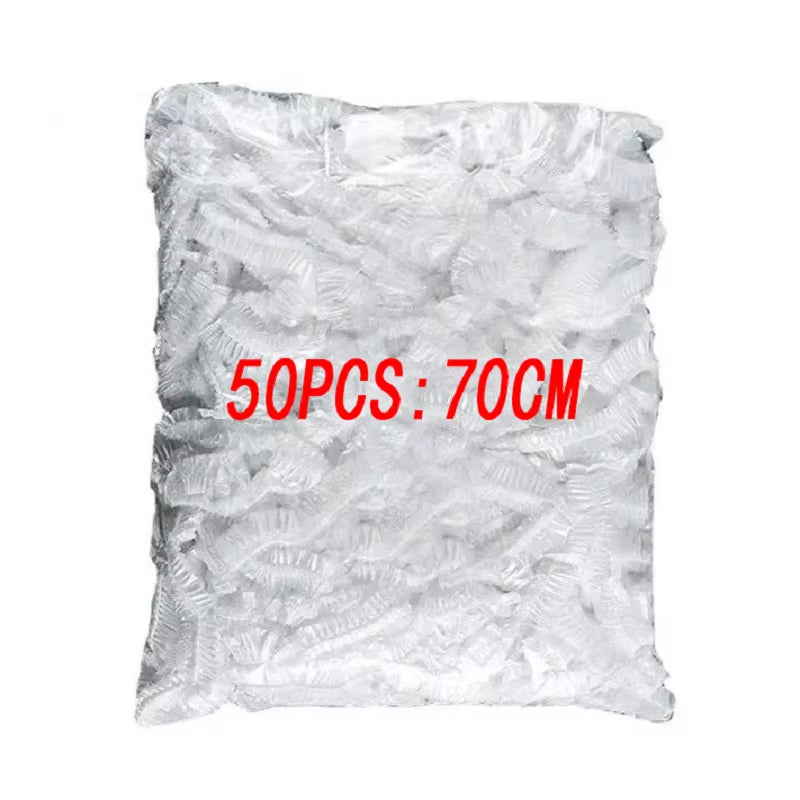 Eco-Friendly Disposable Food Covers - Stretchable Saran Wrap for Fresh Fruit & Vegetable Storage