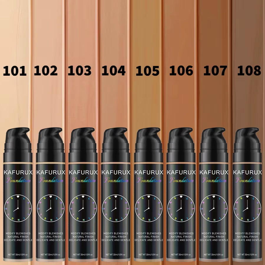 Liquid Foundation Korean Makeup-8 Colors Shade Full Coverage Concealer 