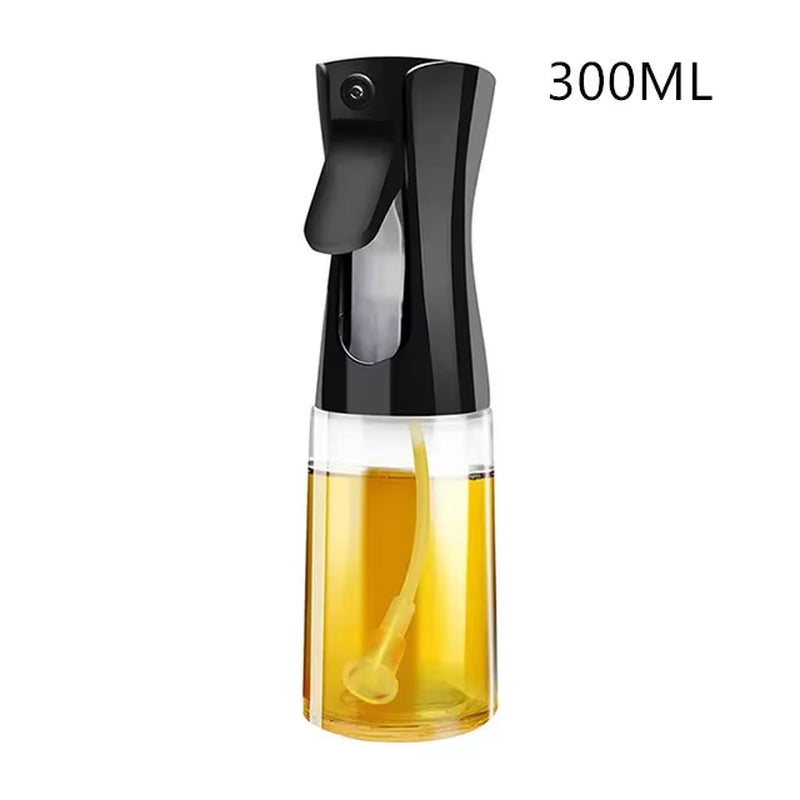 Versatile 200ml & 300ml Oil Spray Bottles for Cooking, BBQ, and Baking - Perfect Olive Oil, Vinegar, and Soy Sauce Dispensers