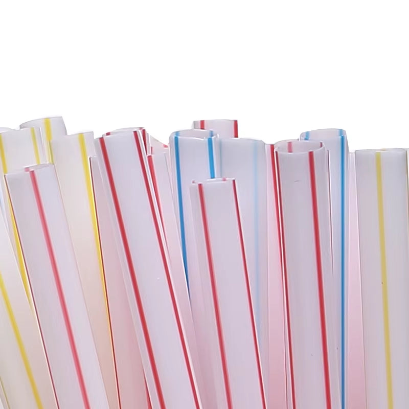 Vibrant Multicolor Drinking Straws - Perfect for Parties, Weddings, and Everyday Use - Bulk 50-1000Pcs Available