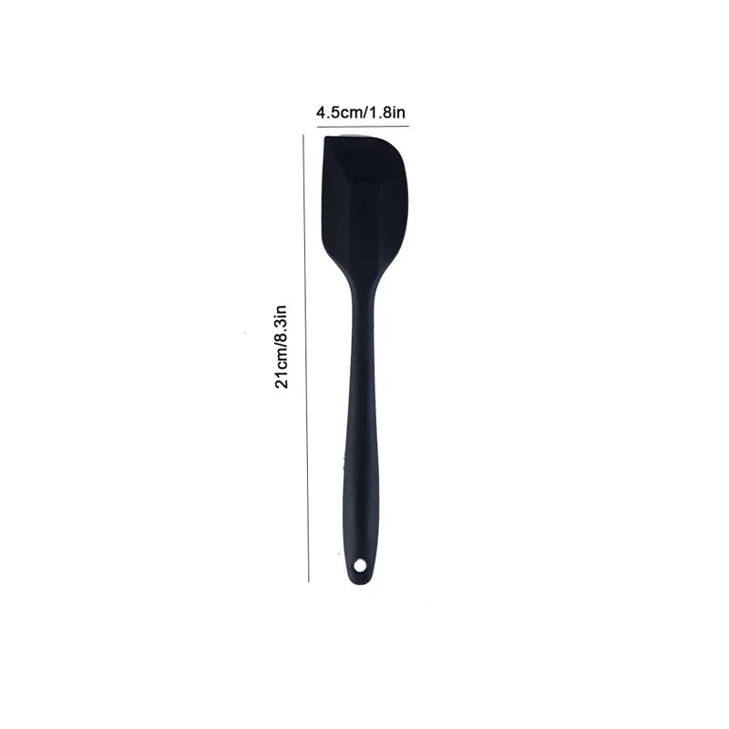 Premium Silicone Non-Stick Cream Spatula - Heat-Resistant Baking Tool for Easy Cake Decorating and DIY Projects