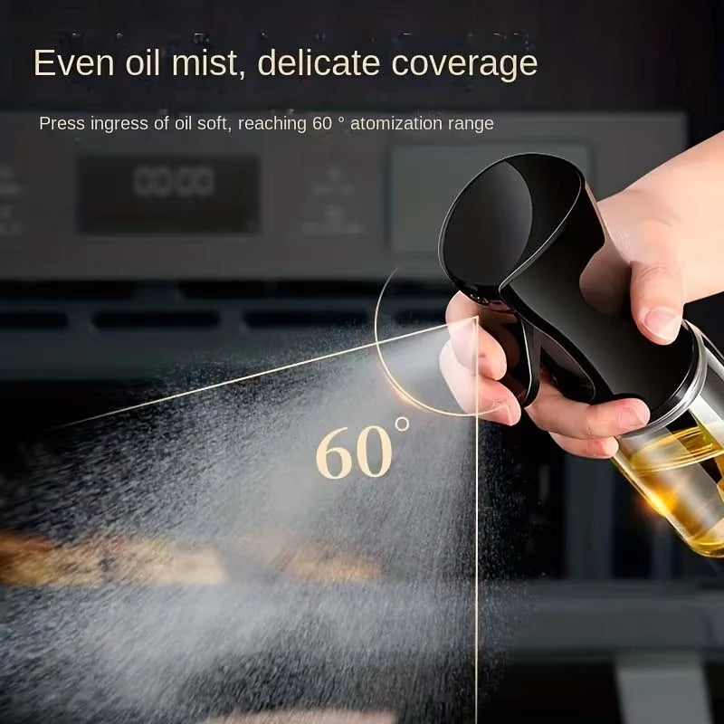 Versatile Kitchen Oil Spray Bottle - Perfect for Cooking, BBQ & Baking - Available in 200ml, 300ml, and 500ml