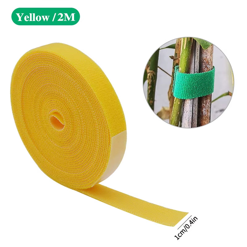 3 Rolls of Durable Green Garden Twine - Nylon Plant Ties for Support, Bamboo Cane Wrap, and Garden Accessories