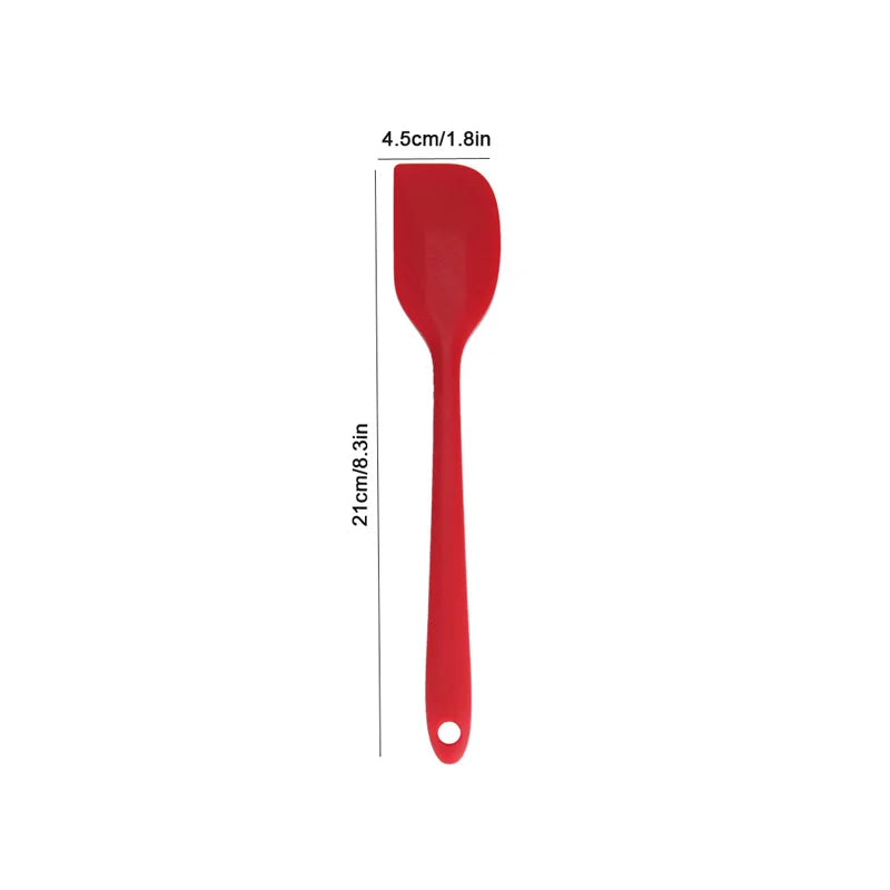 Premium Silicone Non-Stick Cream Spatula - Heat-Resistant Baking Tool for Easy Cake Decorating and DIY Projects