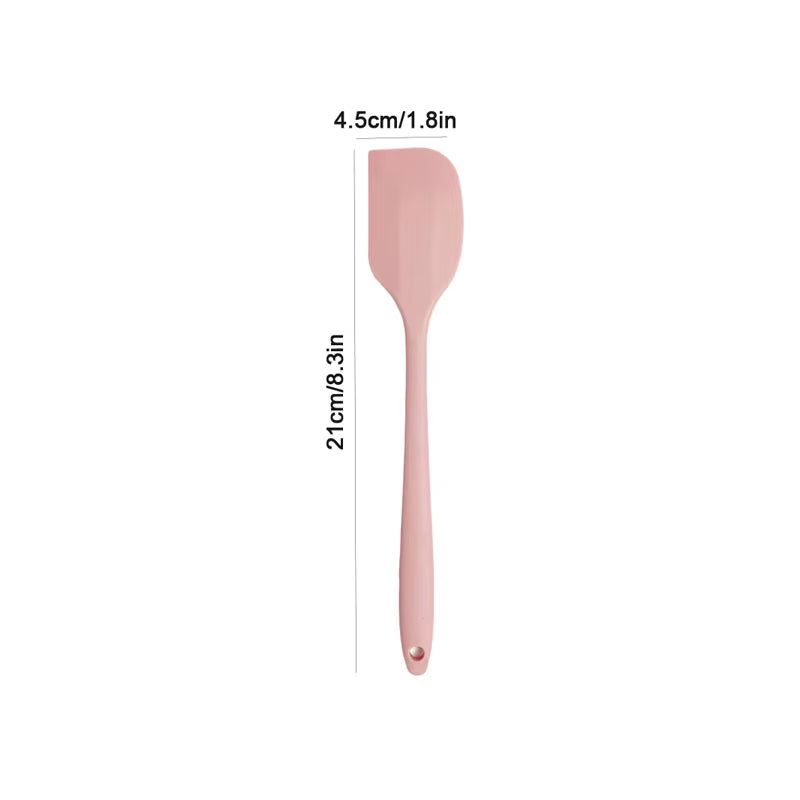 Premium Silicone Non-Stick Cream Spatula - Heat-Resistant Baking Tool for Easy Cake Decorating and DIY Projects