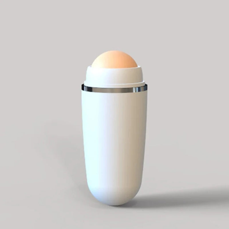 Revitalize Your Skin with the Natural Volcanic Stone Face Oil Absorbing Roller - Your Go-To Tool for Perfect Pores and Flawless Makeup!