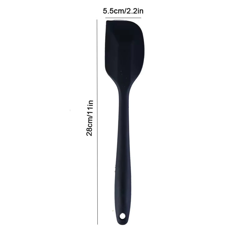 Premium Silicone Non-Stick Cream Spatula - Heat-Resistant Baking Tool for Easy Cake Decorating and DIY Projects