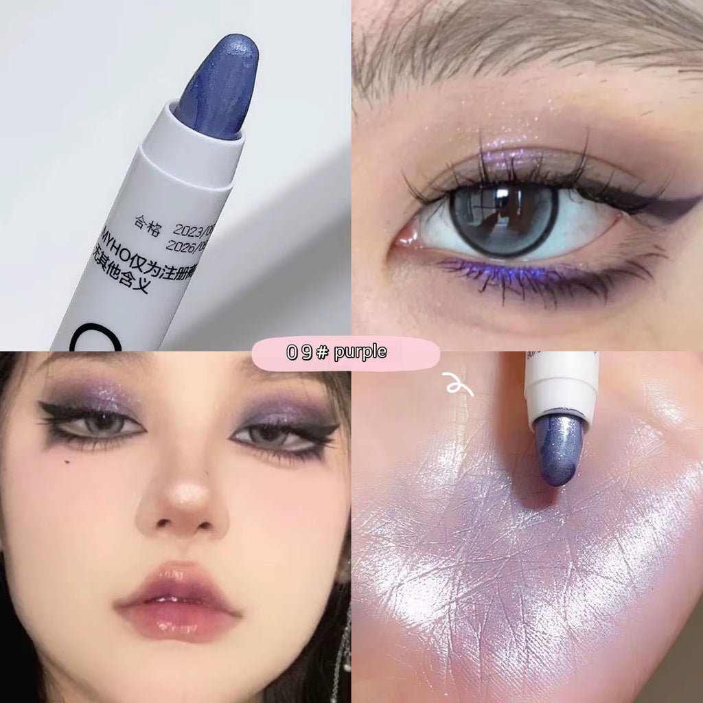 Lying Silkworm Pen Brightening Flash Monochrome Eye Shadow