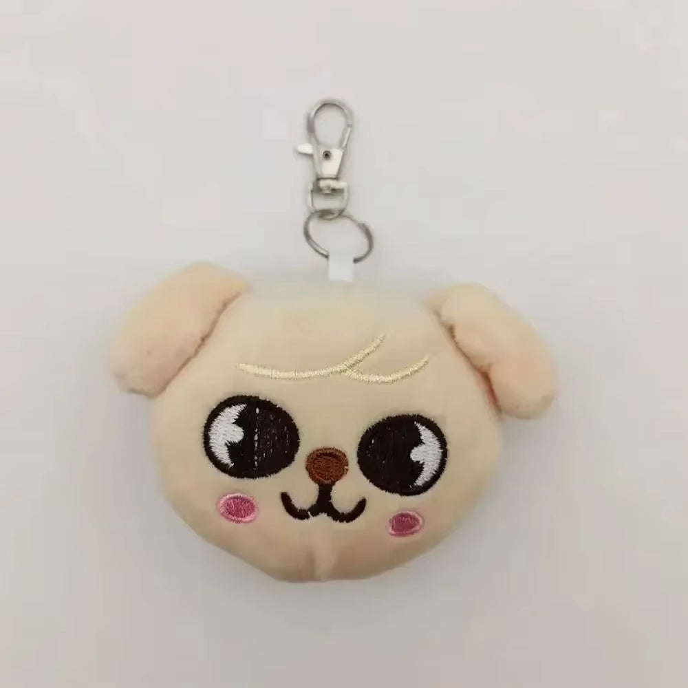 KPOP Stray Kids Plush Keychain Felix Hyunjin Jisung Pendant