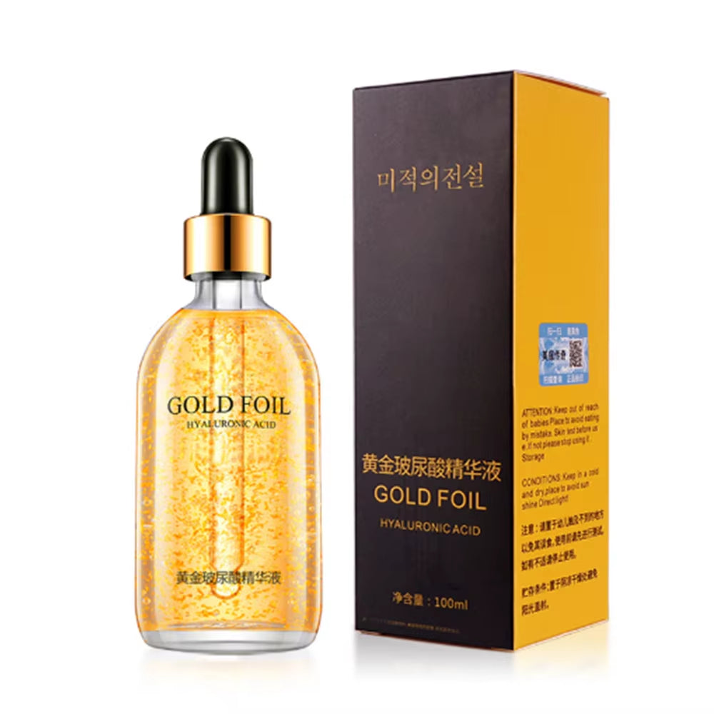 100ml 24K Gold Hyaluronic Nicotinamide Collagen Whitening Serum