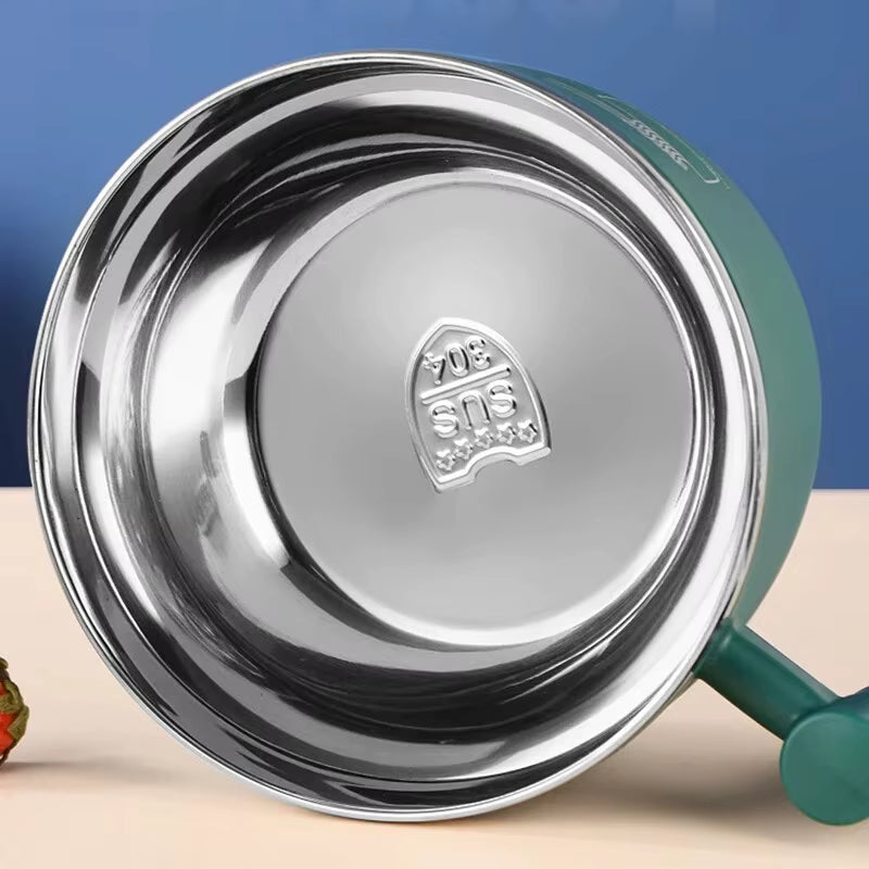 Experience Convenience with the Ultimate Portable Stainless Steel Bowl with Lid - Ideal for Instant Noodles and More!