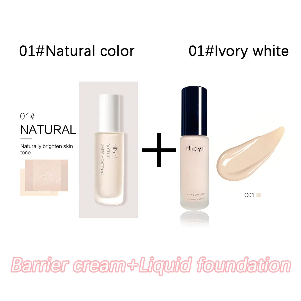 Liquid Foundation Naturally Covers Flaws without Sticking Powder