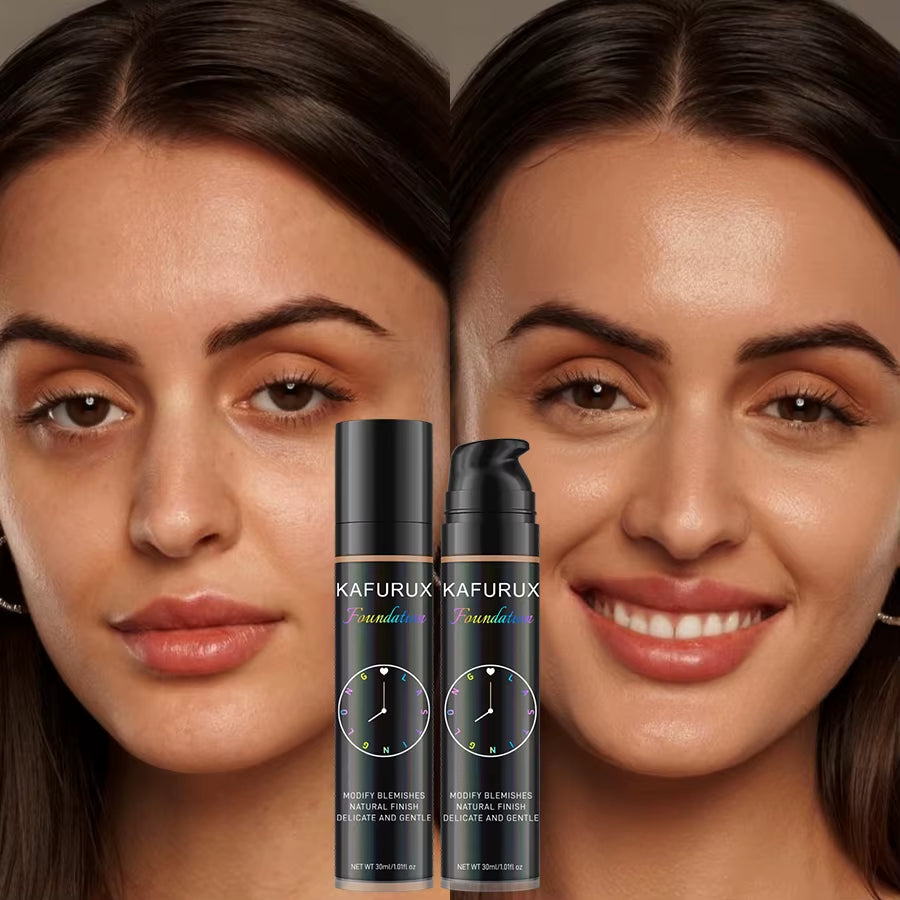 Liquid Foundation Korean Makeup-8 Colors Shade Full Coverage Concealer 