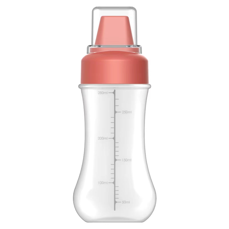 Versatile 350ML Squeeze Sauce Bottle – Perfect for Ketchup, BBQ, Honey, and Salad Dressings!