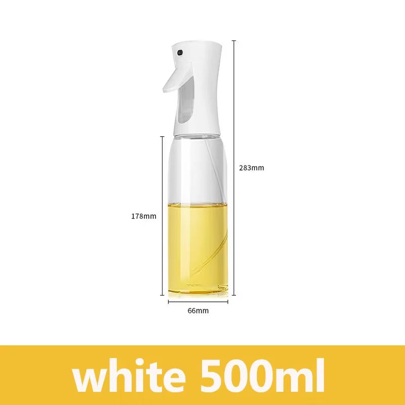 Versatile Kitchen Oil Spray Bottle - Perfect for Cooking, BBQ & Baking - Available in 200ml, 300ml, and 500ml