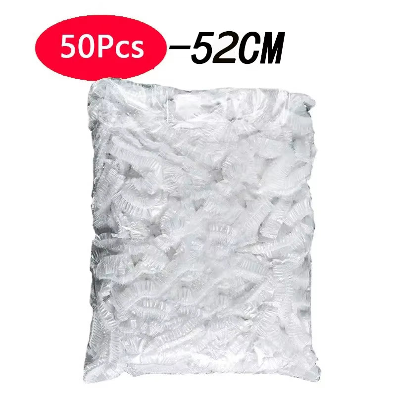 Eco-Friendly Disposable Food Covers - Stretchable Saran Wrap for Fresh Fruit & Vegetable Storage