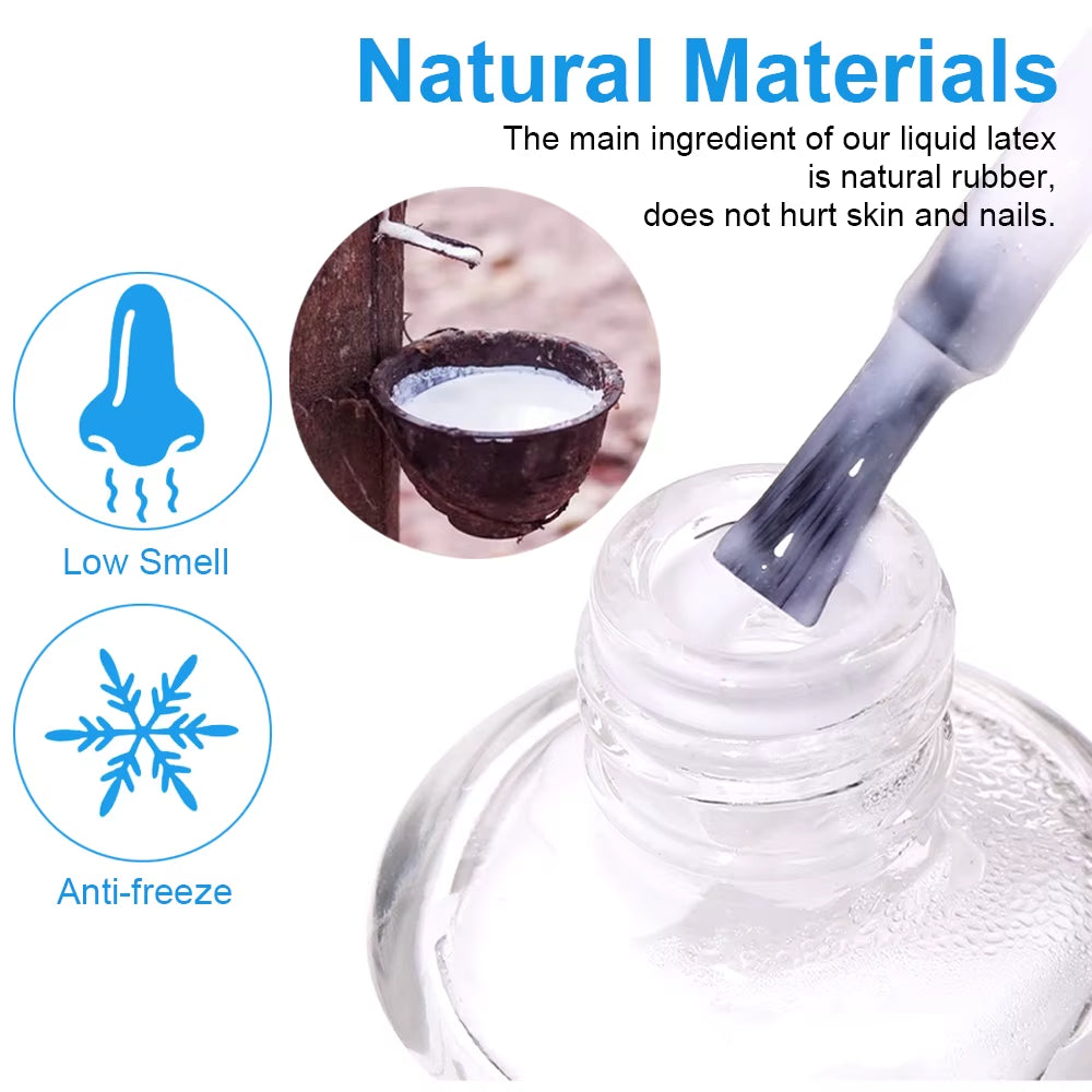 15ml Nail Peel Off Liquid Latex Tape Cuticle Guard Protector