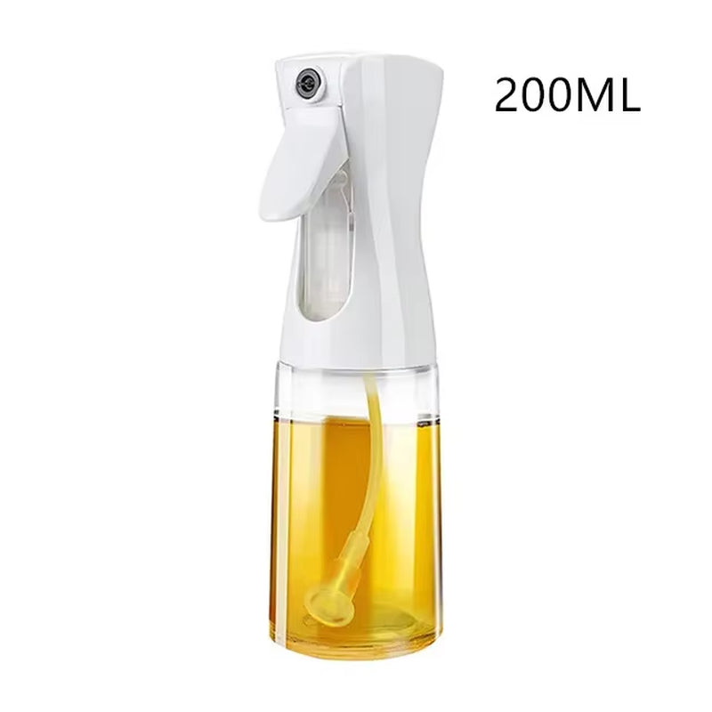 Versatile 200ml & 300ml Oil Spray Bottles for Cooking, BBQ, and Baking - Perfect Olive Oil, Vinegar, and Soy Sauce Dispensers