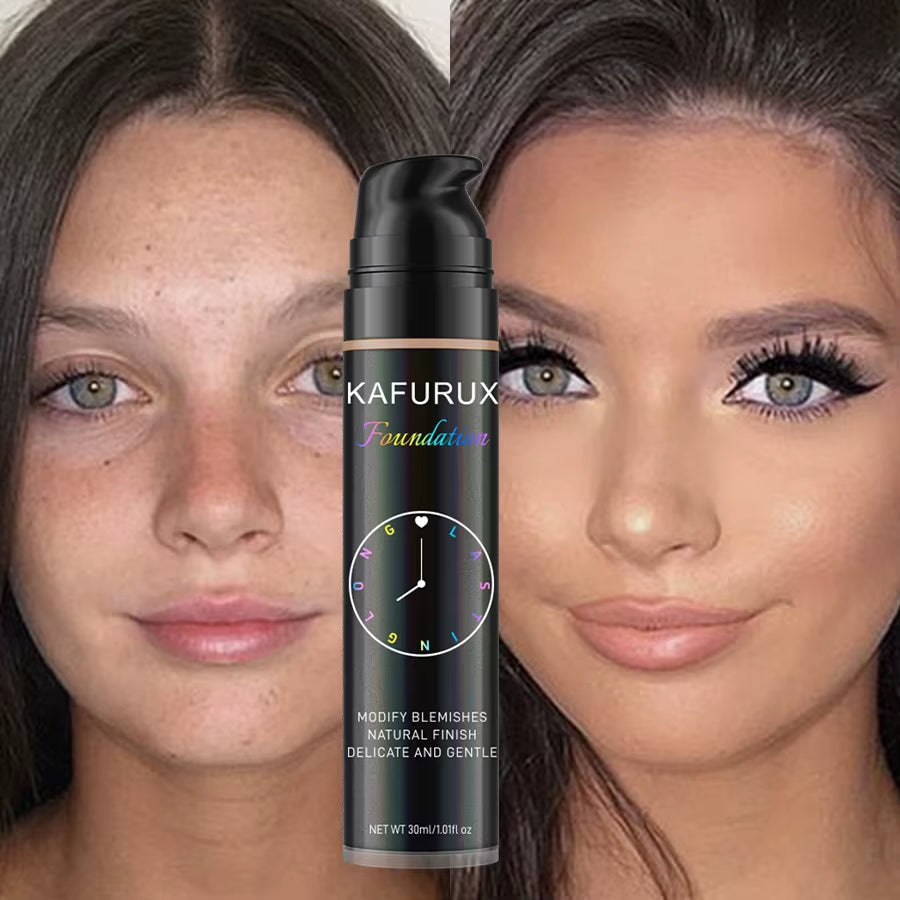 Liquid Foundation Korean Makeup-8 Colors Shade Full Coverage Concealer 