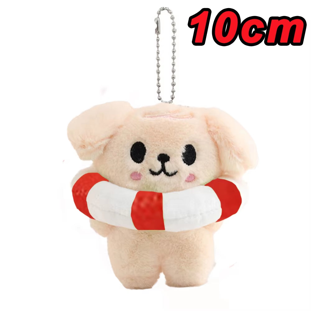 KPOP Stray Kids Plush Keychain Felix Hyunjin Jisung Pendant