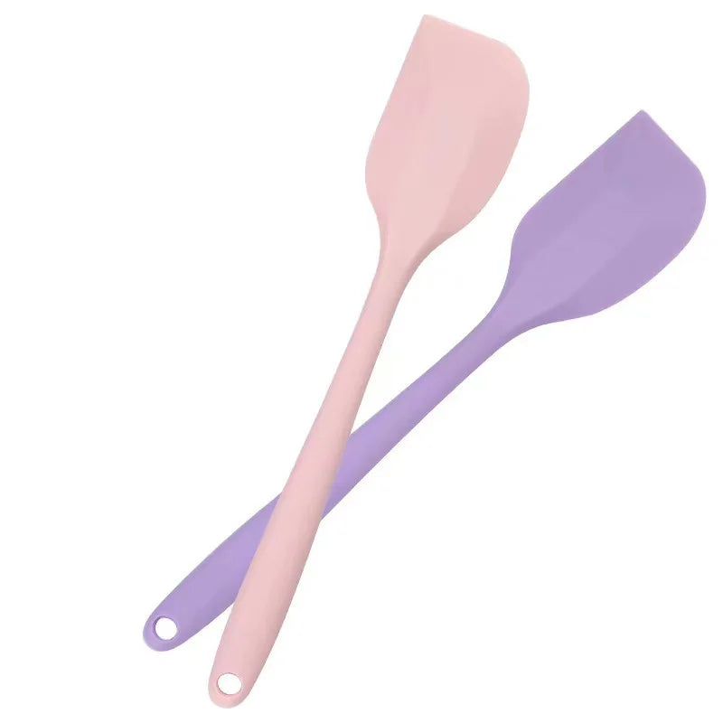 Premium Silicone Non-Stick Cream Spatula - Heat-Resistant Baking Tool for Easy Cake Decorating and DIY Projects