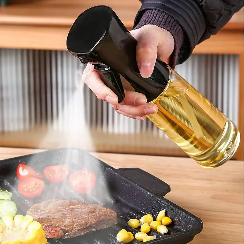 Versatile Kitchen Oil Spray Bottle - Perfect for Cooking, BBQ & Baking - Available in 200ml, 300ml, and 500ml